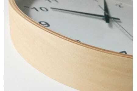 KATOMOKU　曲げわっぱSKP電波時計（ナチュラル）km-33LRCS