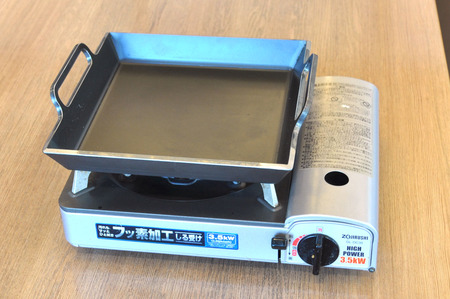 一生もんの和田鉄板　極厚鉄板210×210ｍｍ