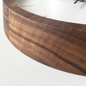 KATOMOKU muku clock 木製掛け時計（ウォールナット）km-129WA