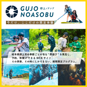 郡上市アウトドア共通利用券(2,500円分）