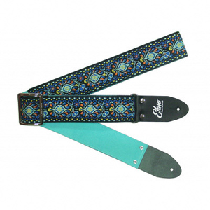 【ギターストラップ】Elara Straps Peacock Queue Fresque Blue　ギター　ベース　アコースティックギター　アコギ　エレキギター　エレキ　ギターストラップ　ベースストラップ　エララストラップ