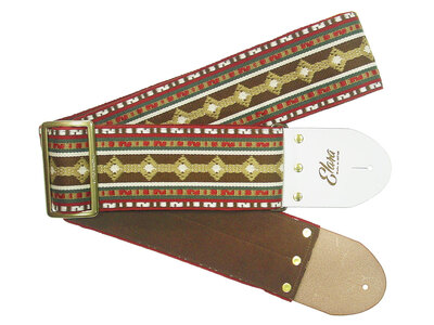 【ギターストラップ】 Elara Straps Millau 3 BrownSugar ギター ベース アコースティックギター アコギ エレキギター エレキ ギターストラップ ベースストラップ エララストラップ