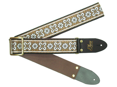 【ギターストラップ】 Elara Straps Windmolen Ambre　ギター　ベース　アコースティックギター　アコギ　エレキギター　エレキ　ギターストラップ　ベースストラップ　エララストラップ