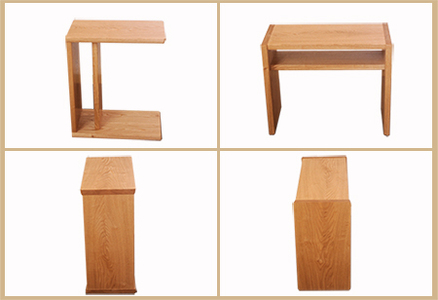 サイドテーブル 【縦置き・横置き可能】高さ540mm(54cm）【国産クリ使用・オイル仕上げ】木製 手作り 机 収納 インテリア シンプル ナチュラル リビング 寝室 ベッドサイド【大鹿野工房】【89-3】サイドテーブル 机 サイドテーブル サイドテーブル