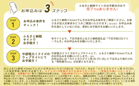 下呂市産CO2フリーでんき 10,000円コース（注：お申込み前に申込条件を必ずご確認ください）中部電力ミライズ 電気 電力 中電 中部電力 中部 電気代 電気料金 下呂市 岐阜県 愛知県 三重県 静岡県 長野県 ふるさと でんき【115-1】