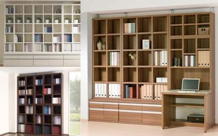 【キャナルオーク】 シェルフ FHC 75L（W743 D297 H1138mm）【46-4【6】】