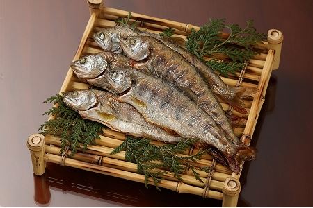 あまごの素焼き・煮付けセット】各５匹 釣り人が愛する宿が手間暇かけ