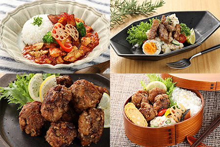 萩屋ケイちゃん 大人の灼熱セット　ピリ辛みそ味・カレー味・幻のコショウ味（各230g×2）計6パック 【10-8】