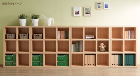 【ホワイトウッド】 シェルフ FHS 110L（W1096 D297 H1138mm） 棚 棚 【46-3【4】】