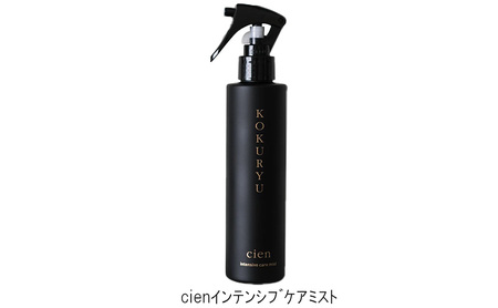 cienインテンシブケアミスト＆トリートメント2点セット 美容 雑貨 日用品 ヘアー ハイダメージ 毛専用 こだわり 艶髪 栄養 補う 有効成分 お風呂 デイリーケア ドライヤー アイロン コテ 油分 キューティクル 