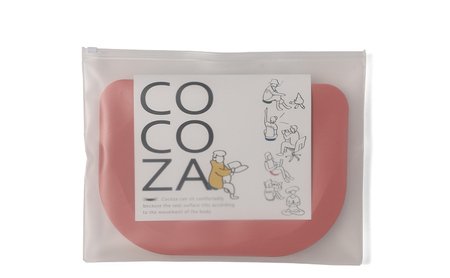 いつでもどこでも快適に座る　ココザ　ピンク 雑貨 日用品 クッション 骨盤矯正 健康 