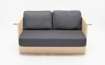 センの木の家具 Kigakiku Sofa（T-9078 ネイビー）