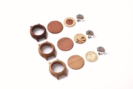 木製腕時計　寄木タイプ（ＵＴ－Ｙ01－Ｎ）ナラ