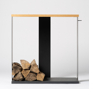 Firewood Shelf 薪棚〈樹種:オーク〉Mサイズ(22040002)