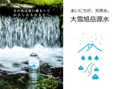 (19000102)定期便 お試しコース〈3ヶ月〉 まいにちが、天然水。「大雪旭岳源水」