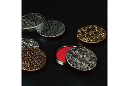 朱肉ケース ハニカム パール【1104140】