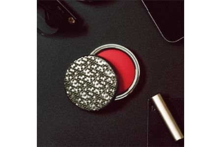 朱肉ケース　ハニカム　ゴールド【1104144】