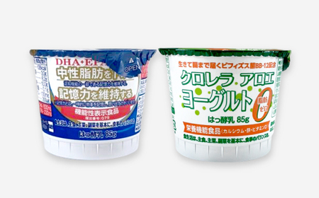 ノーベル　ヨーグルト詰合せセット(DHA+EPAヨーグルト3個・クロレラアロエヨーグルト6個)【配送不可地域：離島】【1664205】