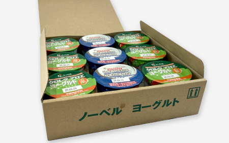 ノーベル　ヨーグルト詰合せセット(DHA+EPAヨーグルト3個・クロレラアロエヨーグルト6個)【配送不可地域：離島】【1664205】
