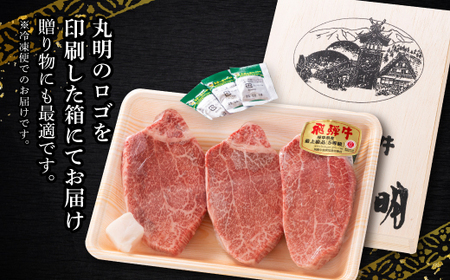 飛騨牛5等級 ヒレ 約150g×3枚【配送不可地域:離島】【1043510】