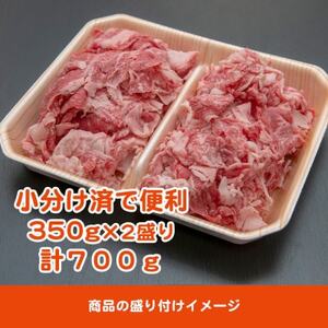 飛騨牛　切り落し　700g(350g×2盛りで小分け済)【配送不可地域：離島】【1503571】