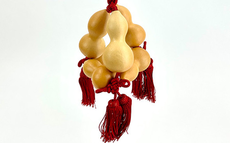 無病息災 ピラミッド型ひょうたん 大【1650688】