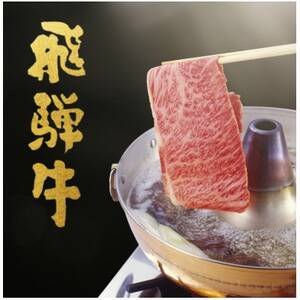 飛騨牛【白銀ロース】すき焼き・しゃぶしゃぶ用500g【配送不可地域:離島】【1681895】