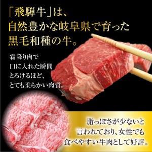 【6か月定期便】【飛騨牛】ロースステーキ用 200g×2枚