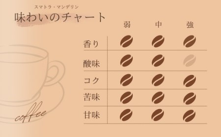 【自家焙煎】カフェ・フランドル スマトラ・マンデリン・タノバタック（200g・豆）