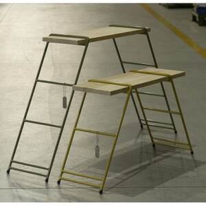 MINOURAのアイアンレッグ　IR67-M　高床タイプ　マスタード色【1415004】