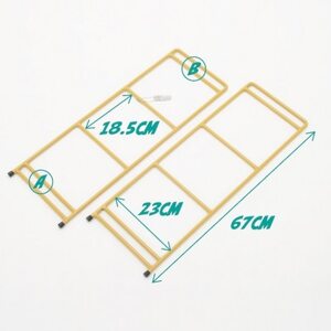 MINOURAのアイアンレッグ　IR67-M　高床タイプ　マスタード色【1415004】