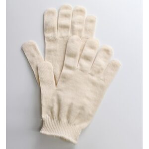 国産シルクインナー手袋　3双　婦人用　Sサイズ【1114109】
