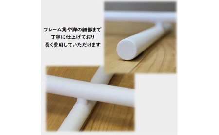 スリムハンガーラック W550 黒 衣類収納 コート インテリア 洋服収納 組み立て必要