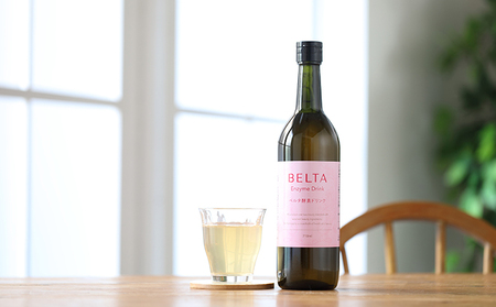 ベルタ酵素ドリンク　5本セット 飲料 エンザミン配合 上質の酵素エキス ピーチ味 美容成分配合 置き換えダイエット 低カロリー 