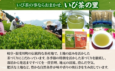 手軽に楽しむ美濃いび茶 お茶 ギフト 飲み比べセット 贈り物 御礼 来客用 お茶葉 緑茶 ティーパック ひも無し 上級深むし煎茶 焙じ茶 飲み比べセット ティーバッグ詰め合わせ 日本茶 粉末煎茶 自宅用 ホットアイス  いび茶の里 送料無料 岐阜県 揖斐川町