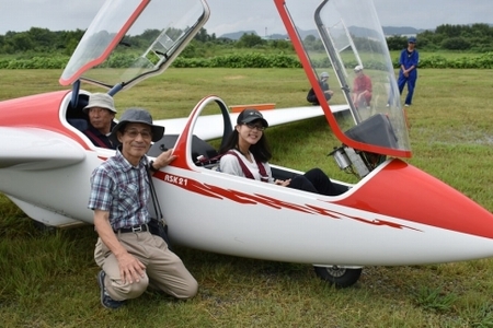 【ギフト用】＜数量限定＞大野町ふるさと納税グライダー搭乗券　2名様分