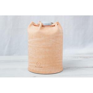 ODガス缶 500G レザーカバー：キャメル　【本革　タンニンなめし　イタリアンレザー】