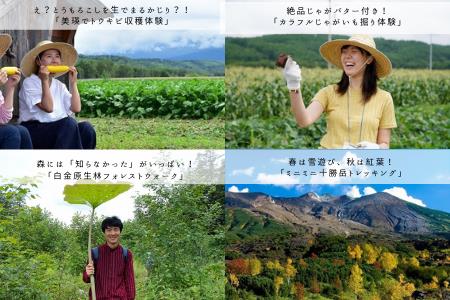 丘のまちびえいDMO　夏季アクティビティ体験クーポン3,000円| アクティビティ 美瑛町[010-147]