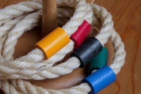 貴妃花　輪投げセット[026-16]