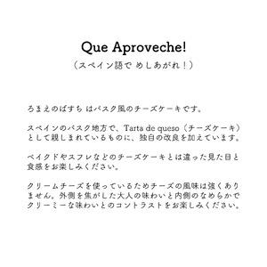 ろまえのばすち レギュラーサイズ リッチ ( 約430g ) | 高級 ギフト お取り寄せ スイーツ  430g グルテンフリー チーズケーキ 誕生日 プレゼント クリスマス お歳暮 濃厚 岐阜県 北方町 送料無料