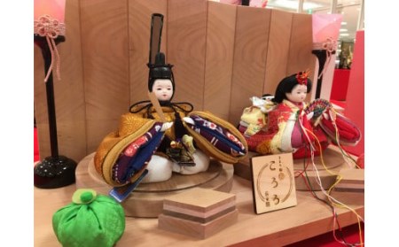 伝統工芸士 蘇童のひな人形『手まり雛 ころろ』令和親王飾り　匠セット