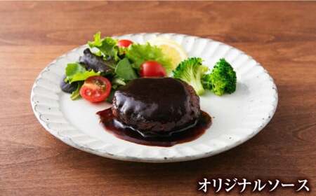 贅沢なやわらかハンバーグ 3種食べ比べ 計6個セット 白川町 / 一力屋[AWAE003]