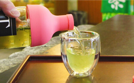 高級煎茶「白川の誉」（100g×3袋）＆フィルターインボトル（750ml）水出し緑茶セット お茶 白川茶 水出しボトル 白川町 / 菊之園[AWAG014]