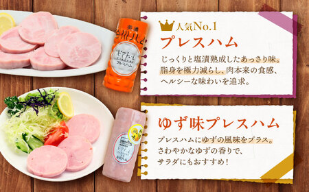 【お歳暮対象】白川ハム 2種セット ハム詰め合わせ / 白川町農業開発[AWAH016]