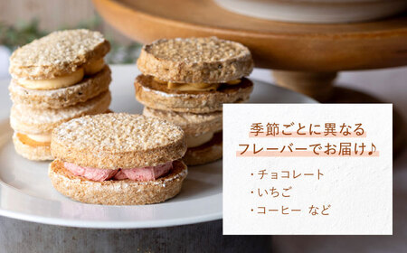 洋菓子ダックワーズ おまかせ6個セット 洋菓子 白川町 / hokimoto[AWCF006]