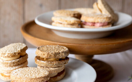 洋菓子ダックワーズ おまかせ8個セット 洋菓子 白川町 / hokimoto[AWCF007]