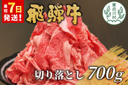 飛騨牛 切り落とし 700g 牛肉 切り落し 切落し こま切れ 肉 牛 肉じゃが すき焼き しゃぶしゃぶ 養老ミート 10000円 一万円