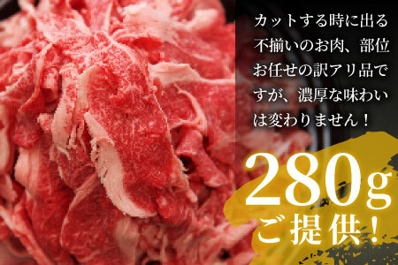 【最短発送】 飛騨牛 切り落とし 280g 牛肉 切り落し 切落し こま切れ 肉 牛 肉じゃが すき焼き しゃぶしゃぶ 養老ミート 5000円 五千円