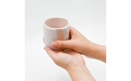 【美濃焼】志野湯呑 食器 湯呑み お茶 御嵩町 / 岐々志 [AVBL001]