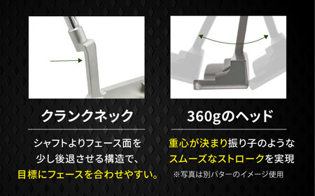 山田パター エンペラー2 シルバー 34インチ / パター ゴルフ ギブソン / 御嵩町 / 第一ゴルフ株式会社[AVBP024]